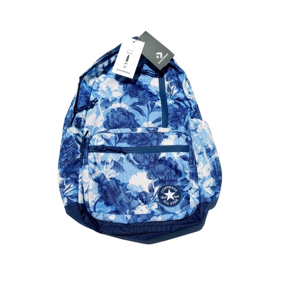 converse floral backpack
